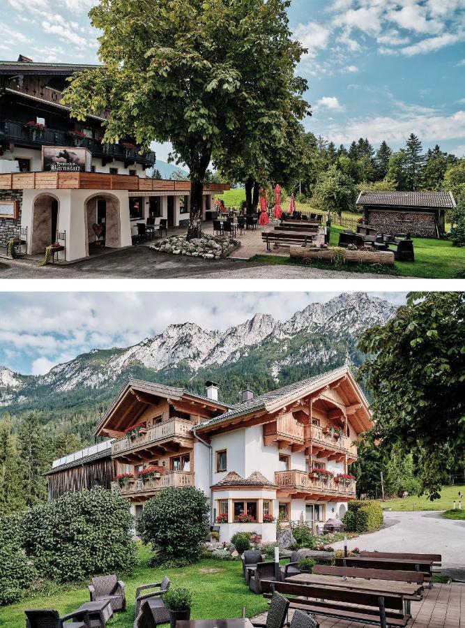 Berggasthof Baernstatt Scheffau am Wilden Kaiser Exterior foto